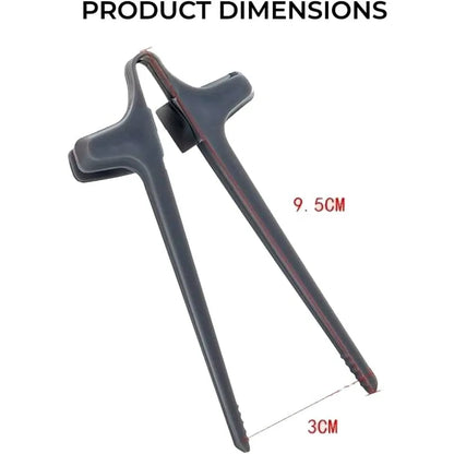 Finger Chopsticks for Snacking Multicolor Reusable Gamer Chopsticks, Snack Tongs, Chip Grabber Snack Chopsticks Snacking Tool