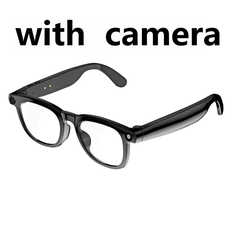 HIRO Smart AI Camera Glasses with 8MP Resolution Convenient Button Touch Adjustment for Travel Outdoor Adventures Hands-Free Photography 160+Languages Real-Time Translation Bluetooth Wireless Wearable Video Recording Christmas Gift